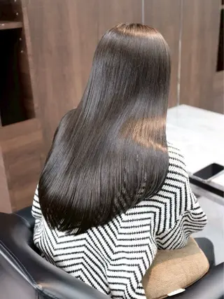 ロング 早﨑 映天のヘアスタイル
