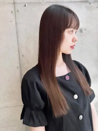 ロング カラー ✨縮毛矯正/髪質改善 錦糸町/松坂拓馬のヘアスタイル