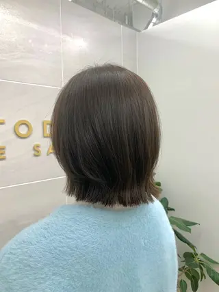 ショート カラー 本格ヘッドスパ🌿 ×ヘア 佐藤のヘアスタイル