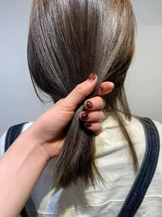 カラー 江原 実来のヘアスタイル