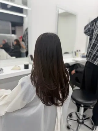 ロング カラー 🤍レイヤー/顔周り /hirari🤍のヘアスタイル