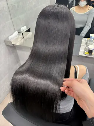 ロング カラー 髪質改善/ﾚｲﾔｰ ｶｯﾄ/店長/原島のヘアスタイル