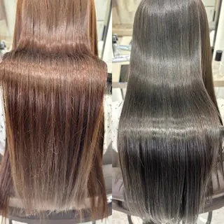 ロング EIGHT plum TOKIOリミテッドのヘアスタイル