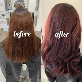 セミロング 亀川蓮 Agu hairのヘアスタイル