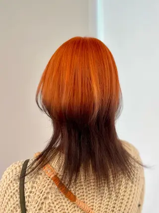 カラー 🫧ハイトーン個性髪 🫧マヤのヘアスタイル