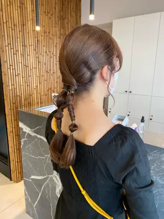 ロング 🧸SAKI🎀 韓国レイヤーのヘアスタイル