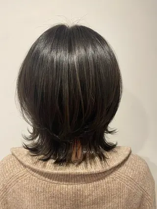 ミディアム 後藤 美咲のヘアスタイル