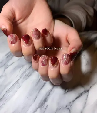 ネイル ﾈｲﾙﾙｰﾑﾘｯｶ 𝐦𝐚𝐲𝐮のネイルデザイン