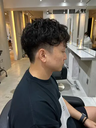 ショート メンズ Ｖｉｏｔ  銀座 樋口 桃佳のヘアスタイル
