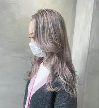 ミディアム カラー 韓国ヘア 店長NEGIのヘアスタイル