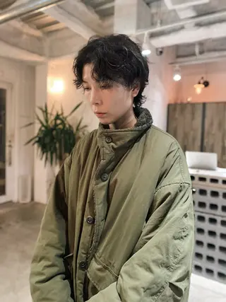 ショート カラー パーマ KOOKI スティードトーキョーのヘアスタイル