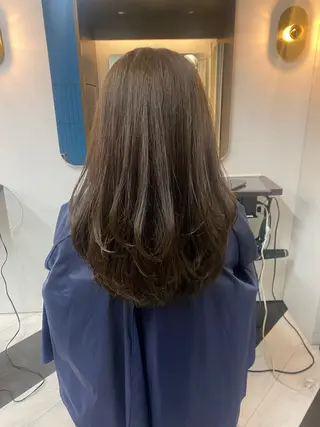 セミロング 🦄艶髪育毛🌟毛髪 診断/セット/駒井のヘアスタイル