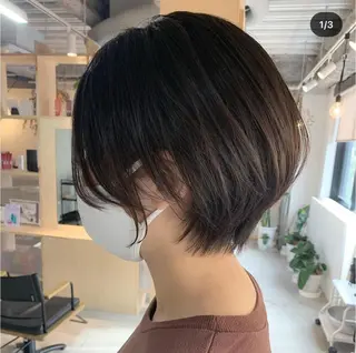 ショート ノサカ ミワコのヘアスタイル
