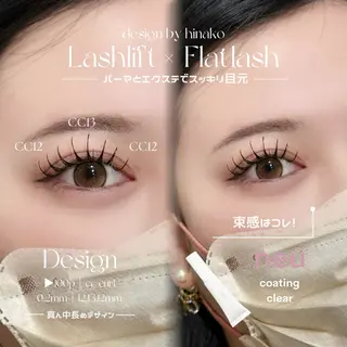 マツエク・マツパ suu⟡HINAKO ｜パリエク｜マツエクのマツエク・マツパデザイン