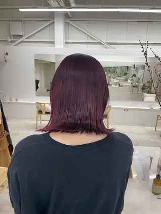 カラー 平井 深優のヘアスタイル