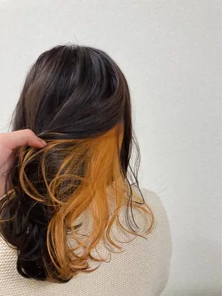 ミディアム カラー ヘアアレンジ like みやびのヘアスタイル