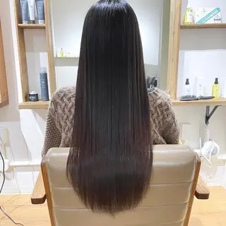 ロング カラー 美髪専門サロン kazuのヘアスタイル
