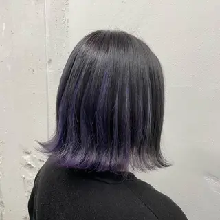 セミロング カラー 🧡艶髪ちゅるん髪 🫧🧡YUKI❄️のヘアスタイル