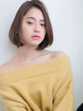 ミディアム ayaka 🍀のヘアスタイル