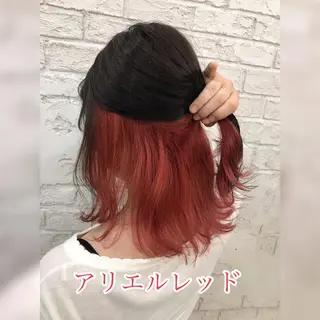 ミディアム 🇺🇸ハイライト特 化美容師🇺🇸漆沢のヘアスタイル