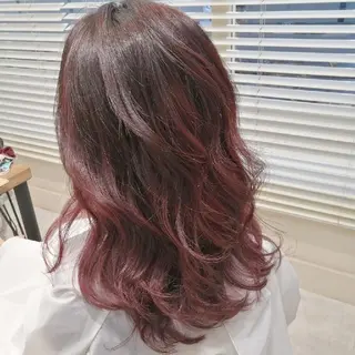 ロング カラー hase _のヘアスタイル