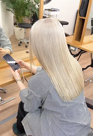 ミディアム カラー パーマ ヘアアレンジ メンズ キッズ ネイル マツエク・マツパ アイブロウ ブリーチ　ハイトーン 特化🌈フジタハルキのヘアスタイル