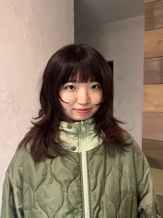ロング カラー 村松 かほのヘアスタイル