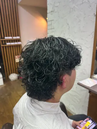 パーマ メンズ peqss/ keita🏄‍♂️のヘアスタイル