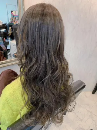ロング カラー ☆毎月先着15名まで ☆シバタユートのヘアスタイル