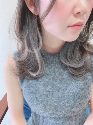 ミディアム カラー Beach 代表 KENTAのヘアスタイル