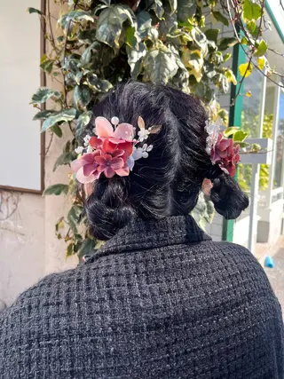 ヘアアレンジ mary'sメリー /ニュアンスカラーのヘアスタイル