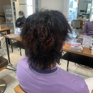 パーマ メンズ 韓国・網紅style 🦋HONOKA🦋のヘアスタイル