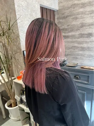 セミロング カラー 🫟Blanco🫟 Color&Careのヘアスタイル