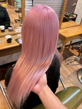 セミロング カラー 松井 敬太郎のヘアスタイル