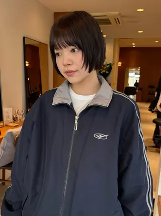 ショート カラー 無料カットモデル募集 🌱ひょうがのヘアスタイル