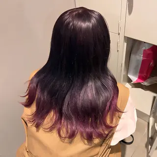 ロング カラー 💖札幌カラー 指名No.1💖玲奈のヘアスタイル