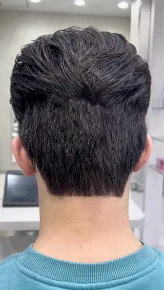 パーマ メンズ 毛流れ/メンズパーマ kanata/溝の口のヘアスタイル