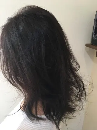 セミロング カラー 鈴木 健太のヘアスタイル