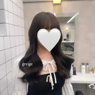 カラー パーマ ヘアアレンジ メンズ キッズ ブリーチなしカラー/ ブラウン/レイヤーのヘアスタイル