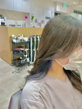 ロング カラー ショート/ボブ/ 透明感カラー/ほのかのヘアスタイル