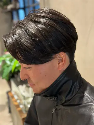 ショート メンズ 10月限定モニター 髪質改善美髪矯正のヘアスタイル