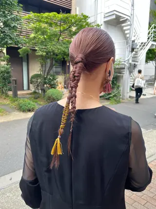 ロング ヘアアレンジ 垢抜けhair / 似合わせ診断🌞スズのその他イメージ