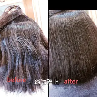ミディアム 饒平名 知也のヘアスタイル
