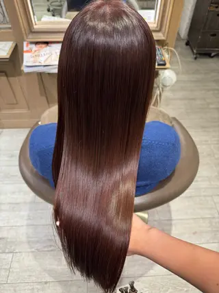 ロング カラー 堀江美容室 千晶のヘアスタイル