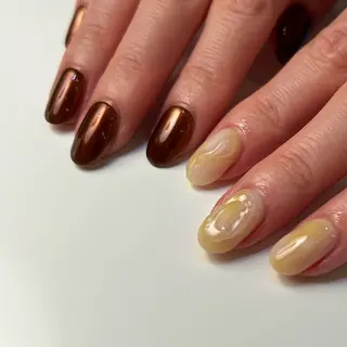 ネイル シンプルネイル Ezura Yumiのネイルデザイン