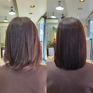 ミディアム 野村 果音(カノン)のヘアスタイル