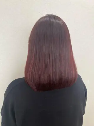 ミディアム レイヤーカット🖤 SAYAのヘアスタイル