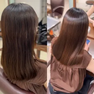 ロング 越納 陸のヘアスタイル