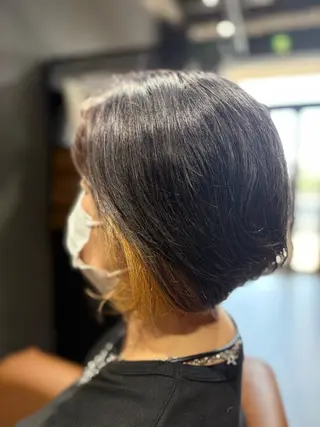 ショート カラー ＣＡＦＮＥ所属・CAFNE ✂︎のヘアスタイル