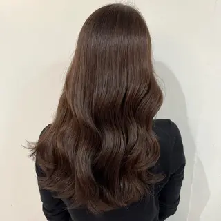 ロング カラー 透け感ブラウンカラー /レイヤー🧸ナシコのヘアスタイル